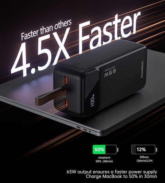 УМБ CHOETECH B734 / 40000 mAh / 65W B734 фото